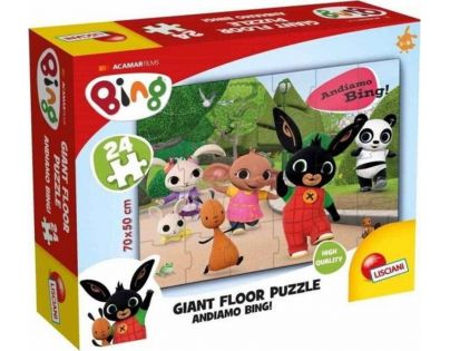 Liscianigiochi Maxi puzzle 24 dílků Let's Go Bing
