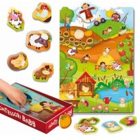 Liscianigiochi Montessori baby box Vkládačka Farma 2