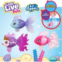 Little Live Pets Plavající rybka fialová Sea Queen 5