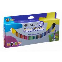 Little Brian Paint Sticks metalické barvy 12-pack