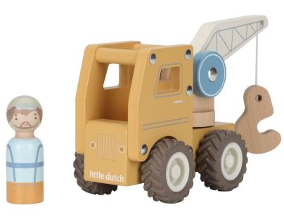 Little Dutch Autojeřáb dřevěný