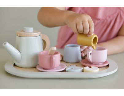 Little Dutch Čajový set dřevěný - Poškozený obal