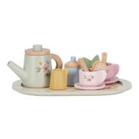 Little Dutch Čajový set dřevěný s květinovým potiskem 3