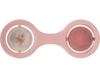 Little Dutch Chrastítko s kuličkami Pink