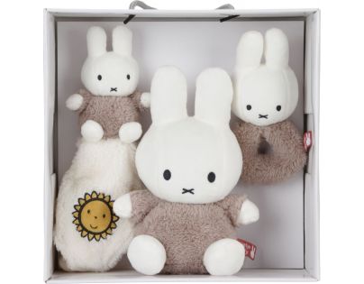 Little Dutch Dárková sada králíček Miffy Fluffy Taupe