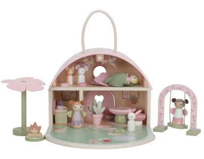 Little Dutch Domeček pro víly dřevěný přenosný Fairy Garden - Poškozený obal