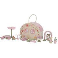 Little Dutch Domeček pro víly dřevěný přenosný Fairy Garden - Poškozený obal 5