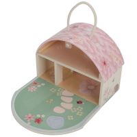 Little Dutch Domeček pro víly dřevěný přenosný Fairy Garden - Poškozený obal 6