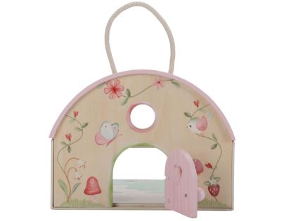 Little Dutch Domeček pro víly dřevěný přenosný Fairy Garden - Poškozený obal