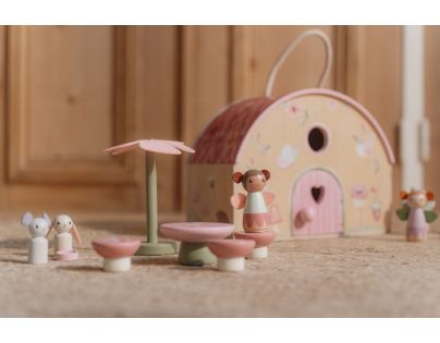 Little Dutch Domeček pro víly dřevěný přenosný Fairy Garden - Poškozený obal
