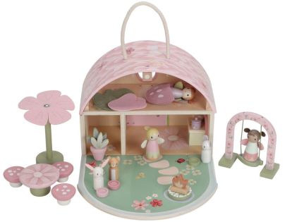 Little Dutch Domeček pro víly dřevěný přenosný Fairy Garden