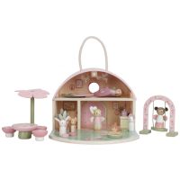 Little Dutch Domeček pro víly dřevěný přenosný Fairy Garden 3