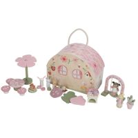 Little Dutch Domeček pro víly dřevěný přenosný Fairy Garden 4