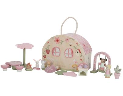 Little Dutch Domeček pro víly dřevěný přenosný Fairy Garden