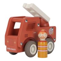 Little Dutch Hasičské auto dřevěné 4