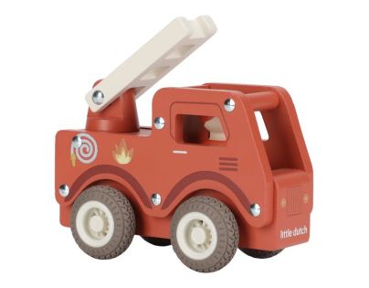 Little Dutch Hasičské auto dřevěné