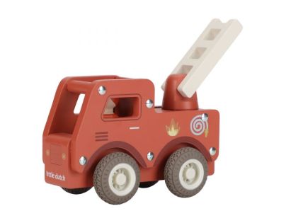 Little Dutch Hasičské auto dřevěné