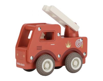 Little Dutch Hasičské auto dřevěné
