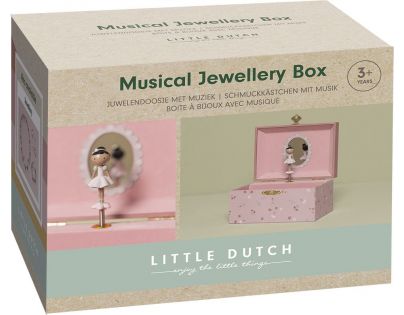 Little Dutch Hudební šperkovnice Květiny