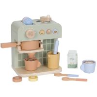 Little Dutch Kávovar na kapsle dřevěný - Poškozený obal