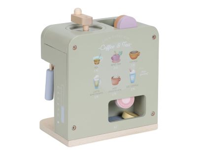 Little Dutch Kávovar na kapsle dřevěný - Poškozený obal