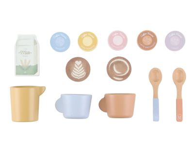 Little Dutch Kávovar na kapsle dřevěný - Poškozený obal