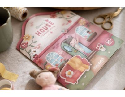 Little Dutch Knížka se samolepkami Dům Rosa
