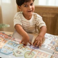 Little Dutch Knížka se samolepkami Hasičská stanice Jim 6