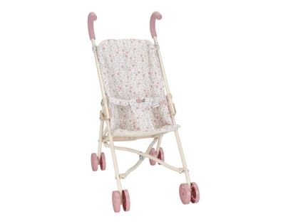Little Dutch Kočárek pro panenky golfky skládací Soft Flowers