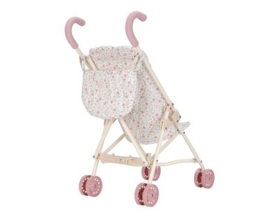 Little Dutch Kočárek pro panenky golfky skládací Soft Flowers