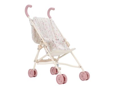 Little Dutch Kočárek pro panenky golfky skládací Soft Flowers