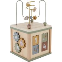 Little Dutch Kostka s aktivitami dřevěná Farma - Poškozený obal 2