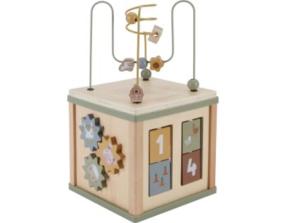 Little Dutch Kostka s aktivitami dřevěná Farma - Poškozený obal