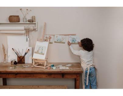 Little Dutch Kreativní sada malování prsty Forest Friends