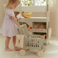 Little Dutch Nákupní vozík s doplňky dřevěný - Poškozený obal 6