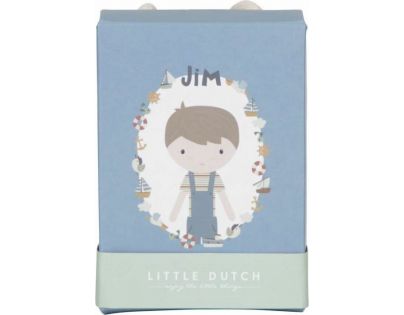 Little Dutch Panenka Jim 10 cm modré kalhoty