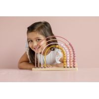 Little Dutch Počítadlo dřevěné duha Pink - Poškozený obal 4