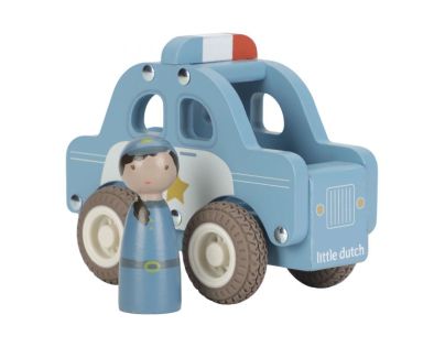 Little Dutch Policejní auto dřevěné