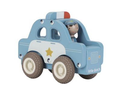 Little Dutch Policejní auto dřevěné