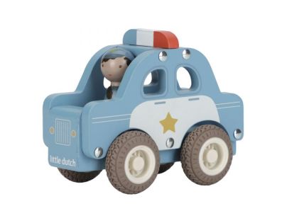 Little Dutch Policejní auto dřevěné
