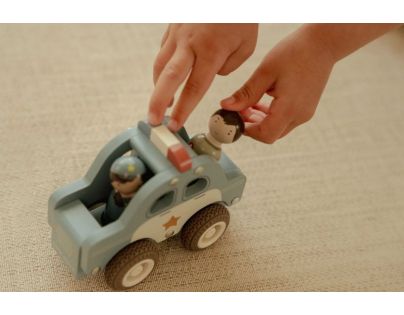 Little Dutch Policejní auto dřevěné