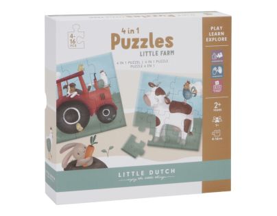 Little Dutch Puzzle 4v1 Farma