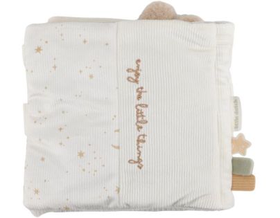 Little Dutch Textilní knížka s aktivitami Newborn Naturals