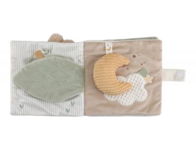 Little Dutch Textilní knížka s aktivitami Newborn Naturals