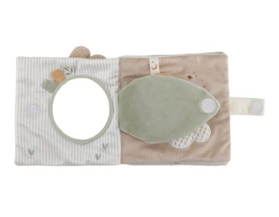 Little Dutch Textilní knížka s aktivitami Newborn Naturals