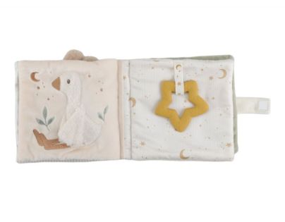 Little Dutch Textilní knížka s aktivitami Newborn Naturals