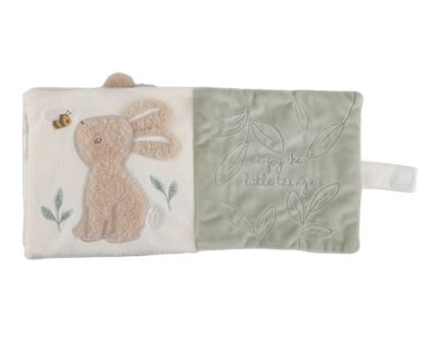 Little Dutch Textilní knížka s aktivitami Newborn Naturals