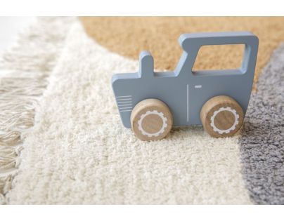 Little Dutch Traktor dřevěný Blue
