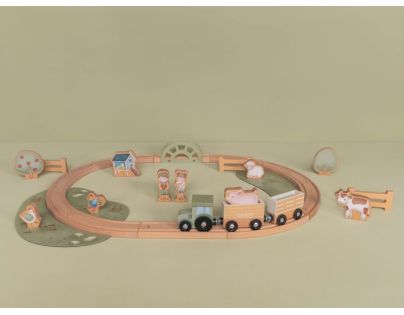 Little Dutch Vláčkodráha dřevěná Farma