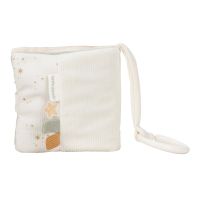 Little Dutch Závěsná textilní knížka s aktivitami Newborn Naturals 2